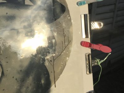 Cyanotype With Negatives&nbsp;10/9/20