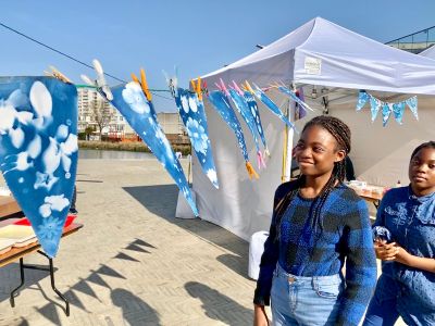Drop-in Cyanotypes 26/3/22